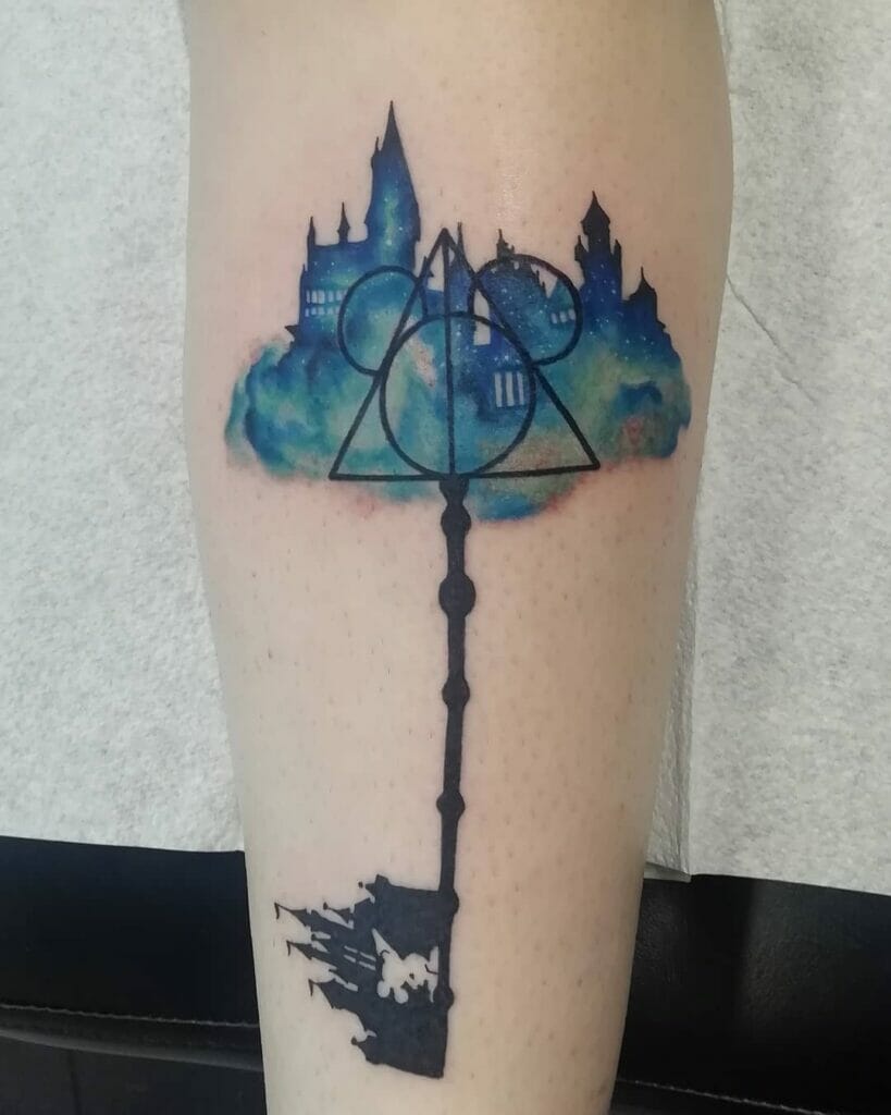 Harry Potter X Kingdom Heart Keyblade Tattoo