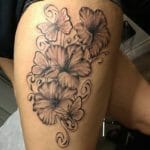 Hawaiian Flower Tattoos
