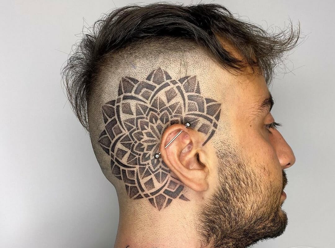Neo Traditional Lion Head Tattoo Design – Tattoos Wizard Designs
