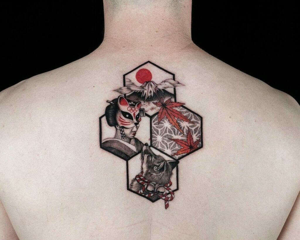 Hexagon Tattoos