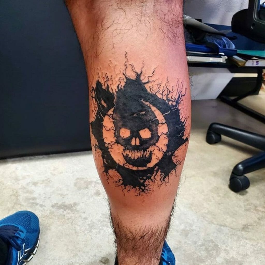 Ideas For 'Gears Of War' Tattoos That Are Easy To Place Everywhere