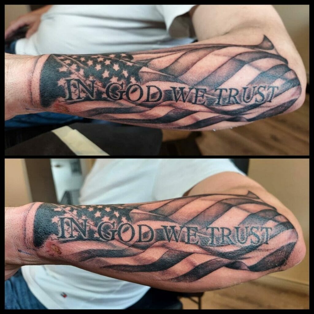 In God We Trust Tattoo