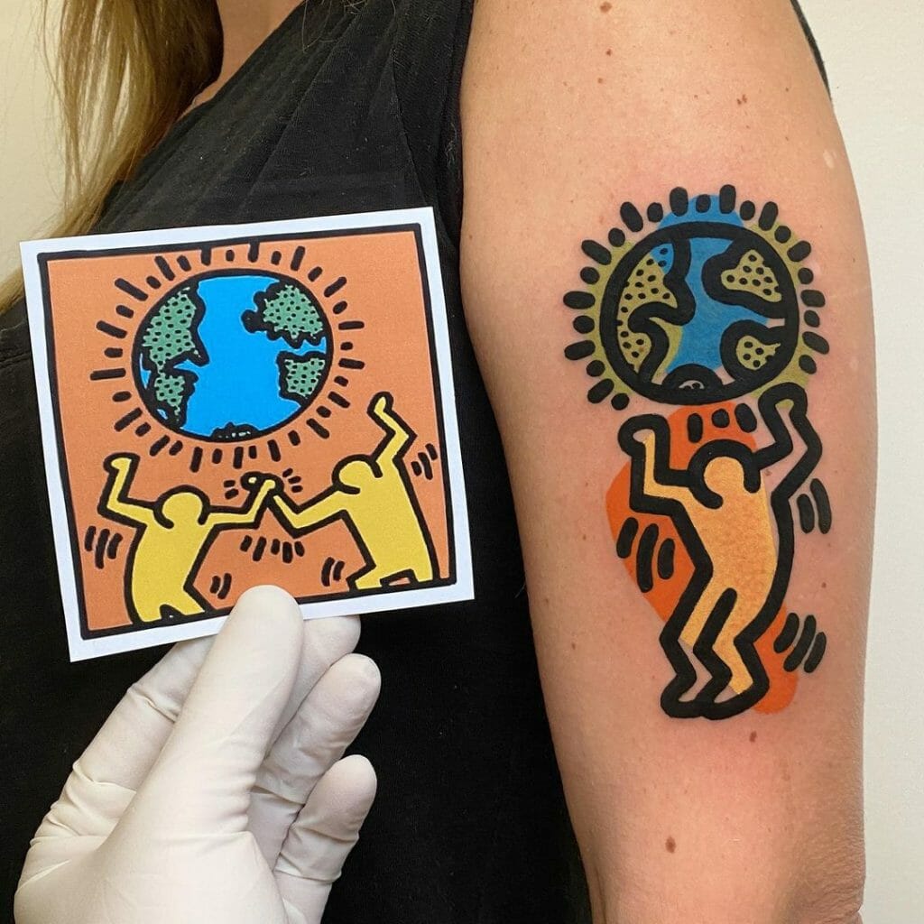 Innovative Globe Tattoo