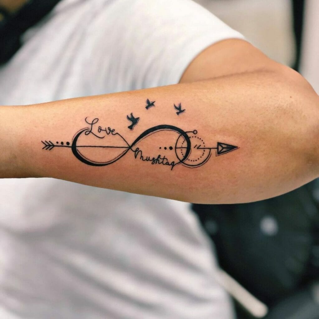 Intricately Detailed Infinity Tattoo