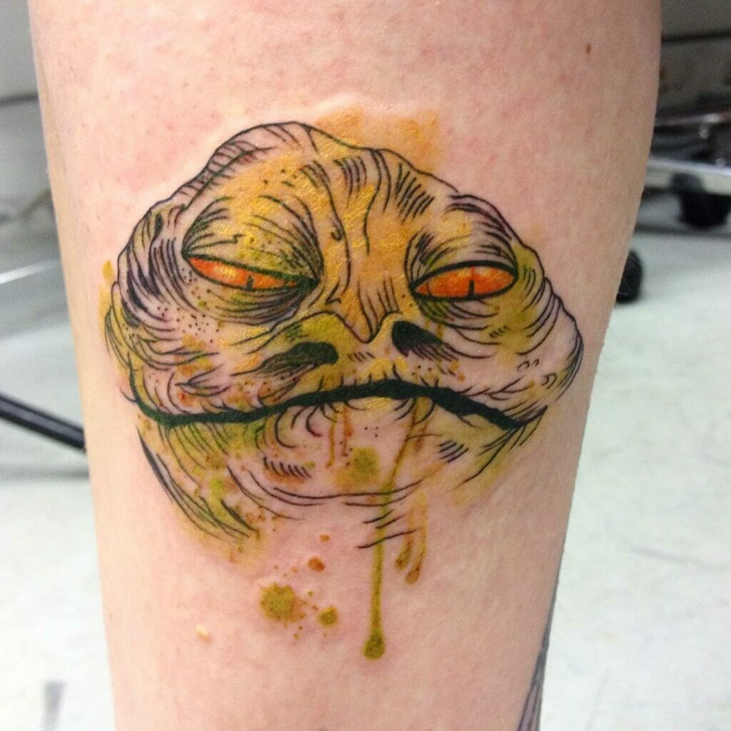 Jabba The Hutt Tattoo