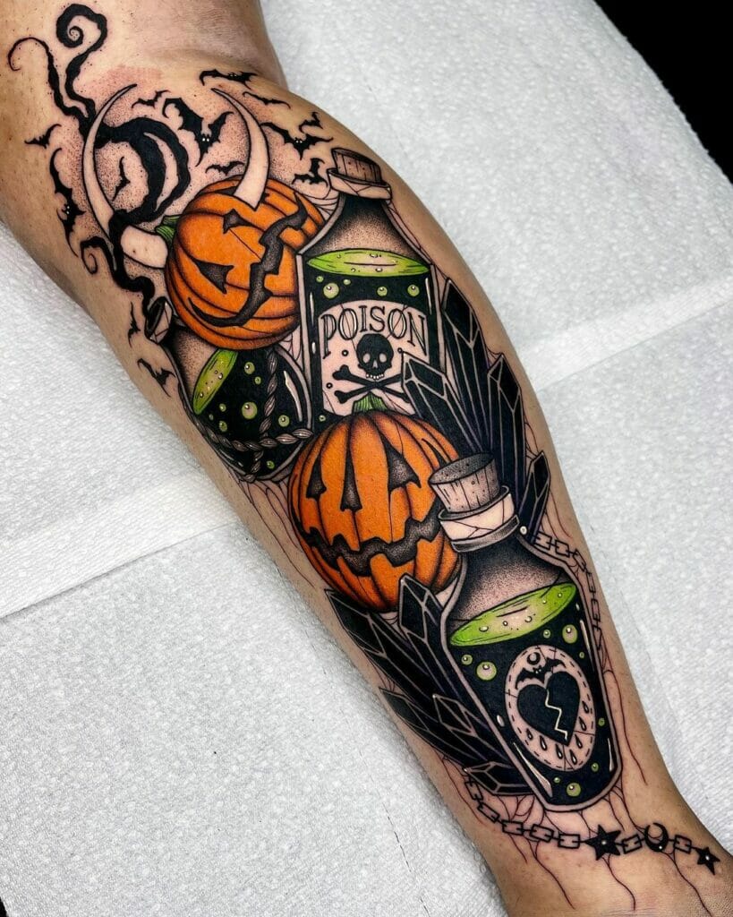 Jack O Lantern Tattoo