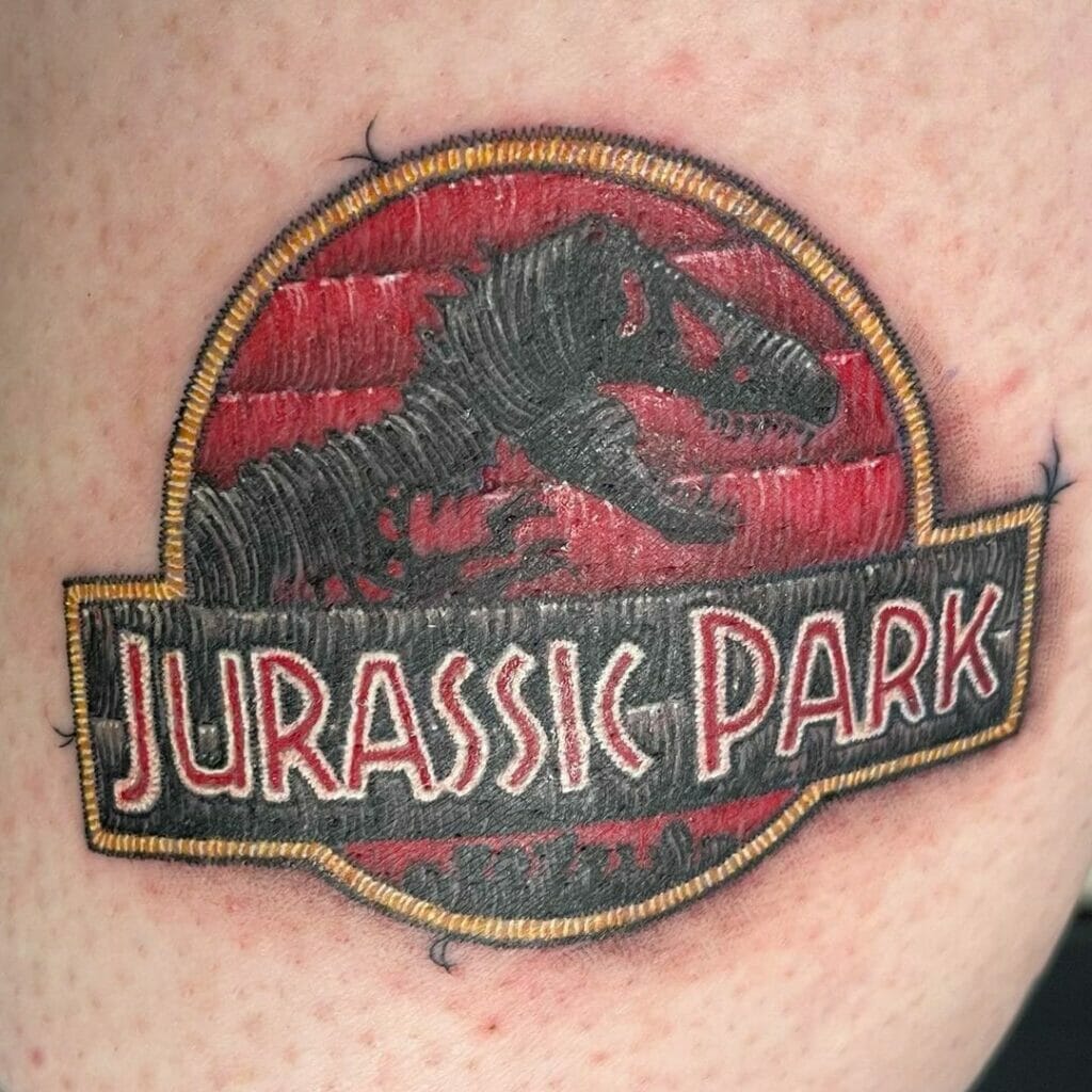 Jurassic Park Logo Tattoos