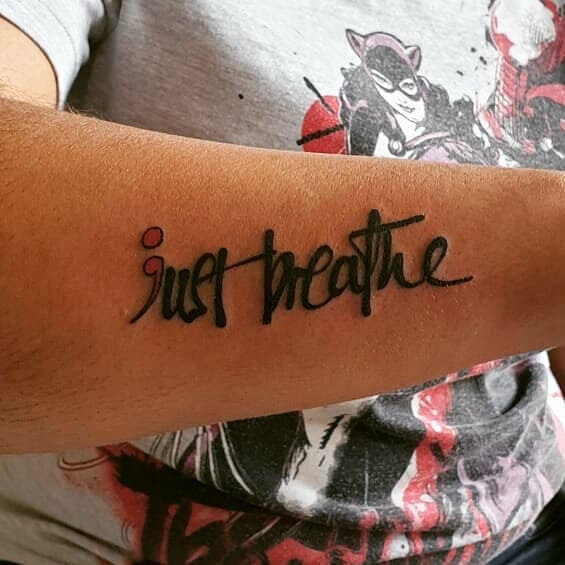 'Just Breathe' Tattoos That Emphasise Upon Mental Health
