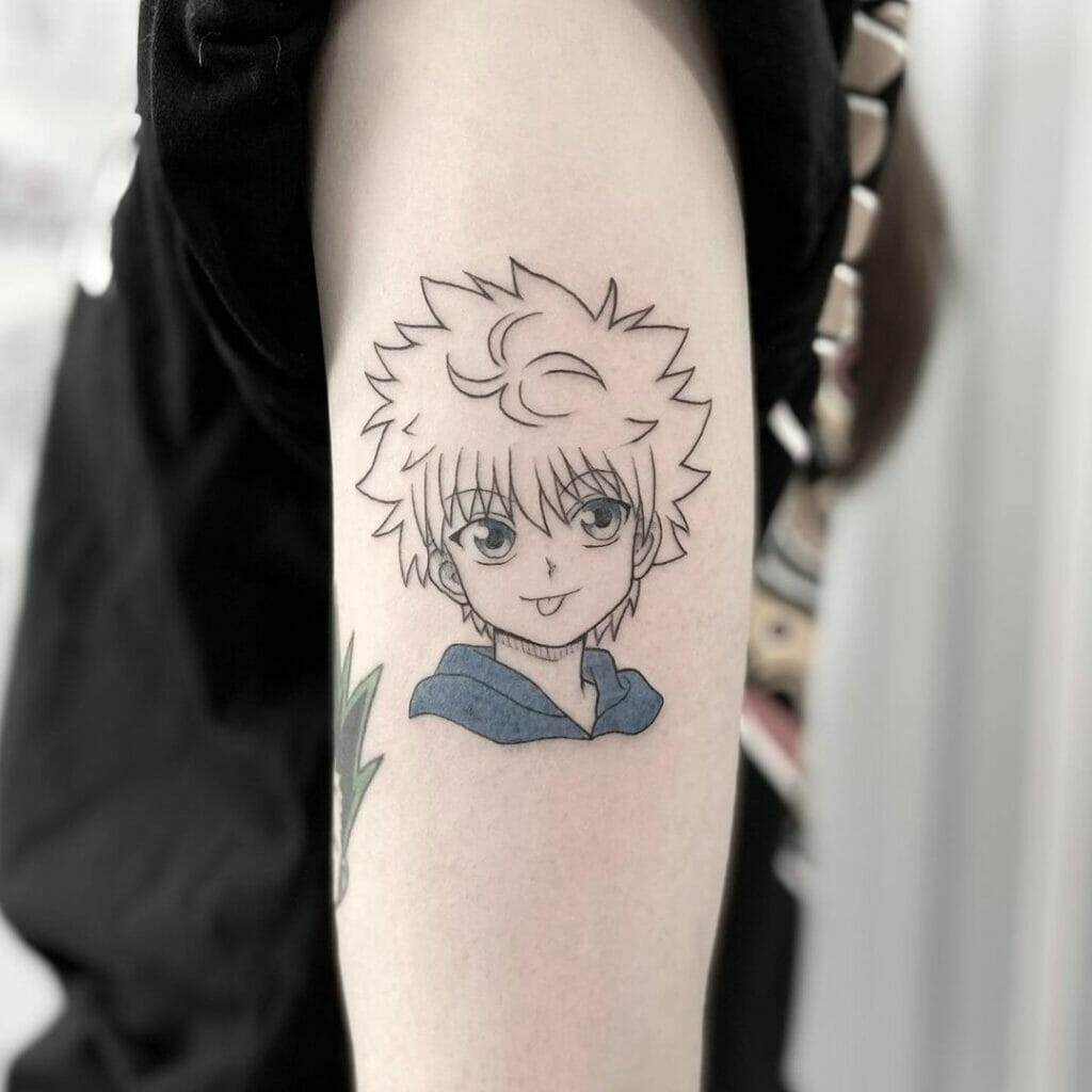 Tattoo uploaded by Onikid  Gon  Killua anime manga  Tattoodo