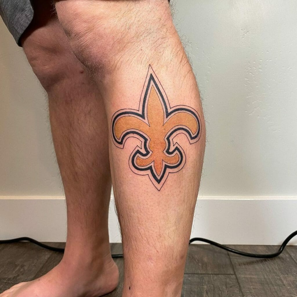 New Orleans Saints Tattoo