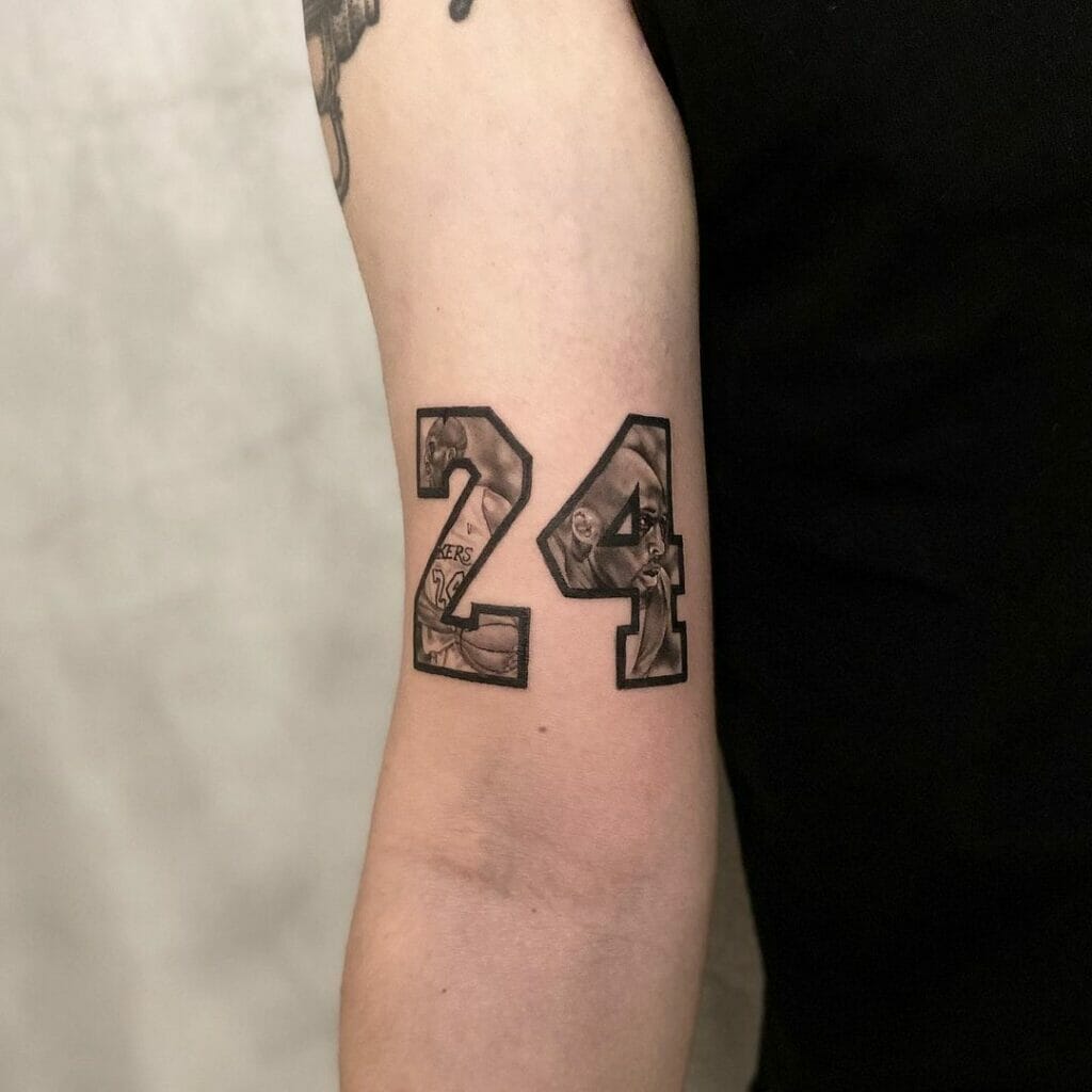 Number 24 Tattoo