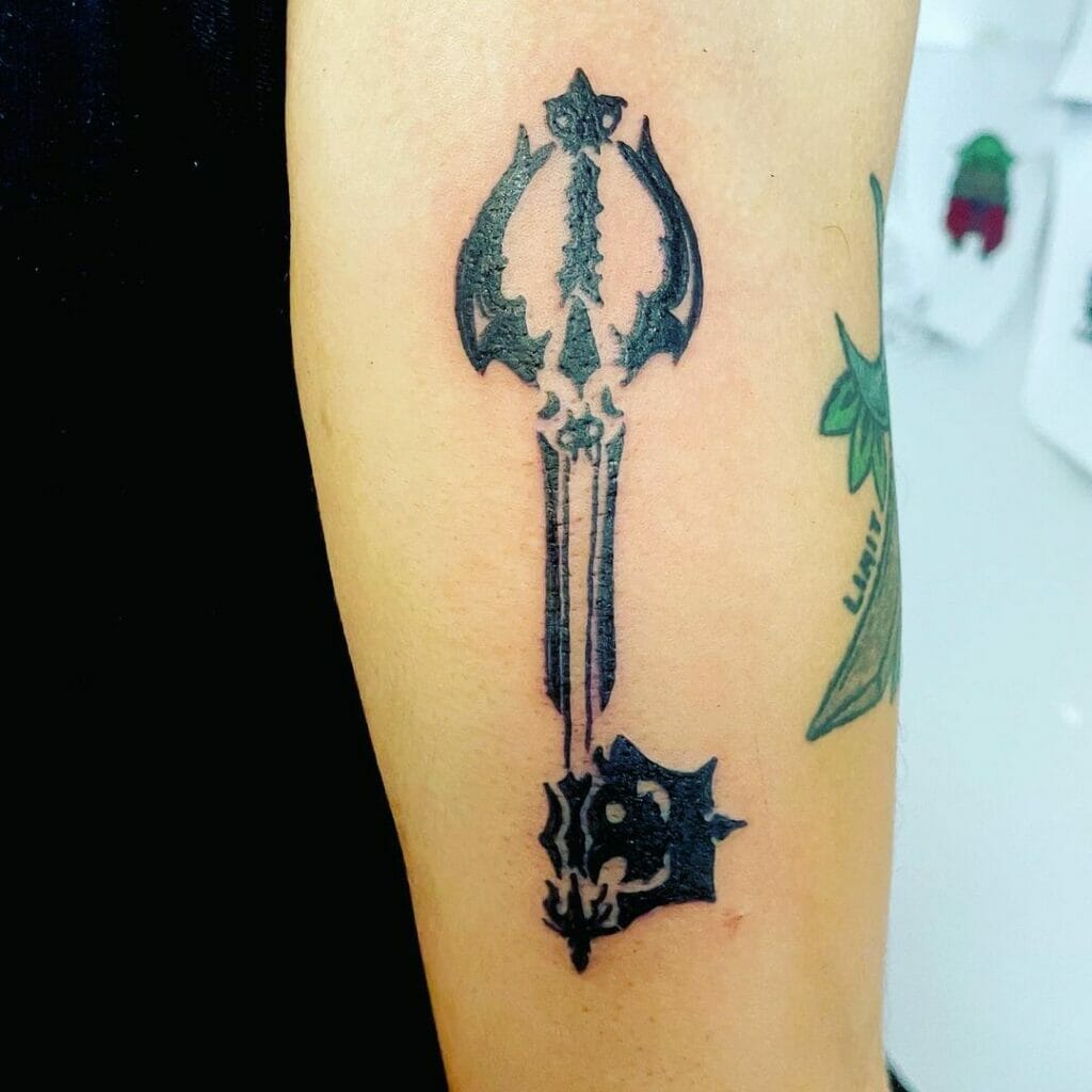 Oblivion Keyblade Tattoo