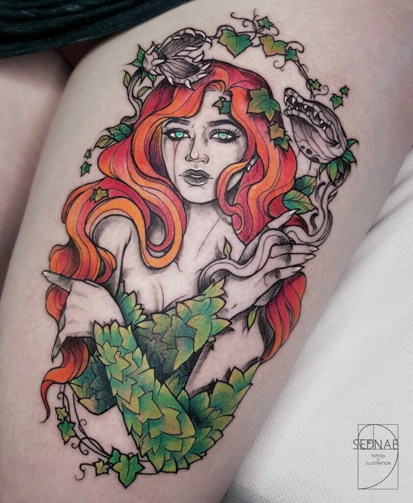 Poison Ivy Tattoo