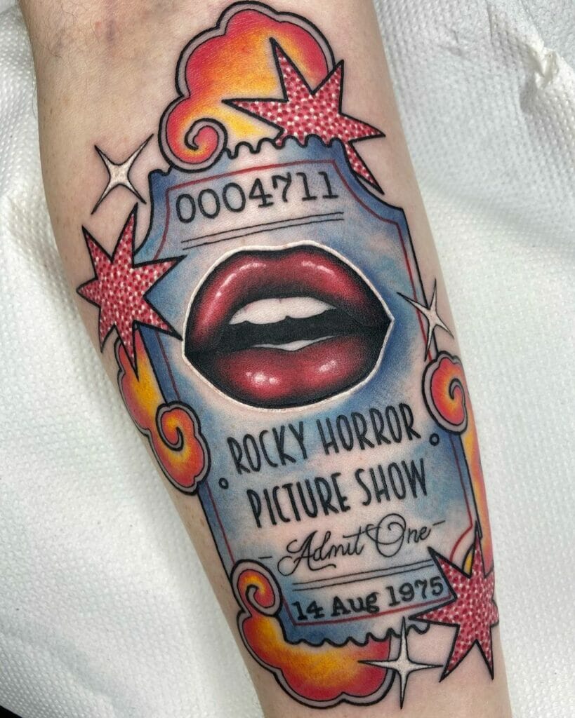 Rocky Horror Tattoo & Theatre Ticket