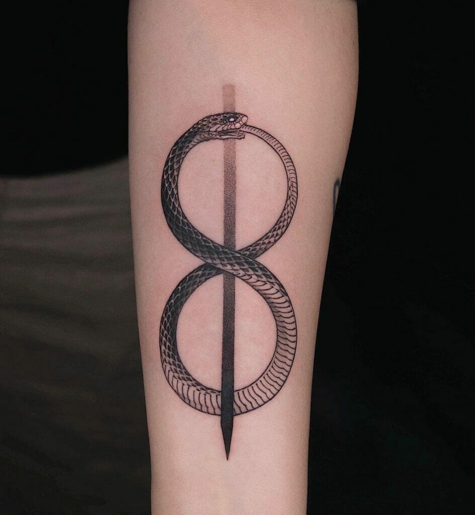 Serpent Infinity Tattoo