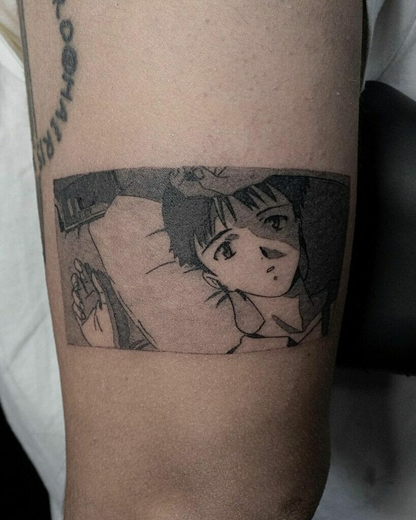 Shinji Ikari Evangelion Tattoo