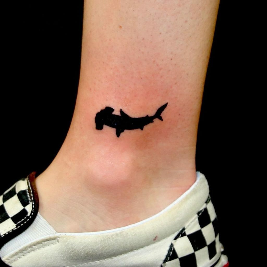 Simple Hammerhead Shark Tattoos