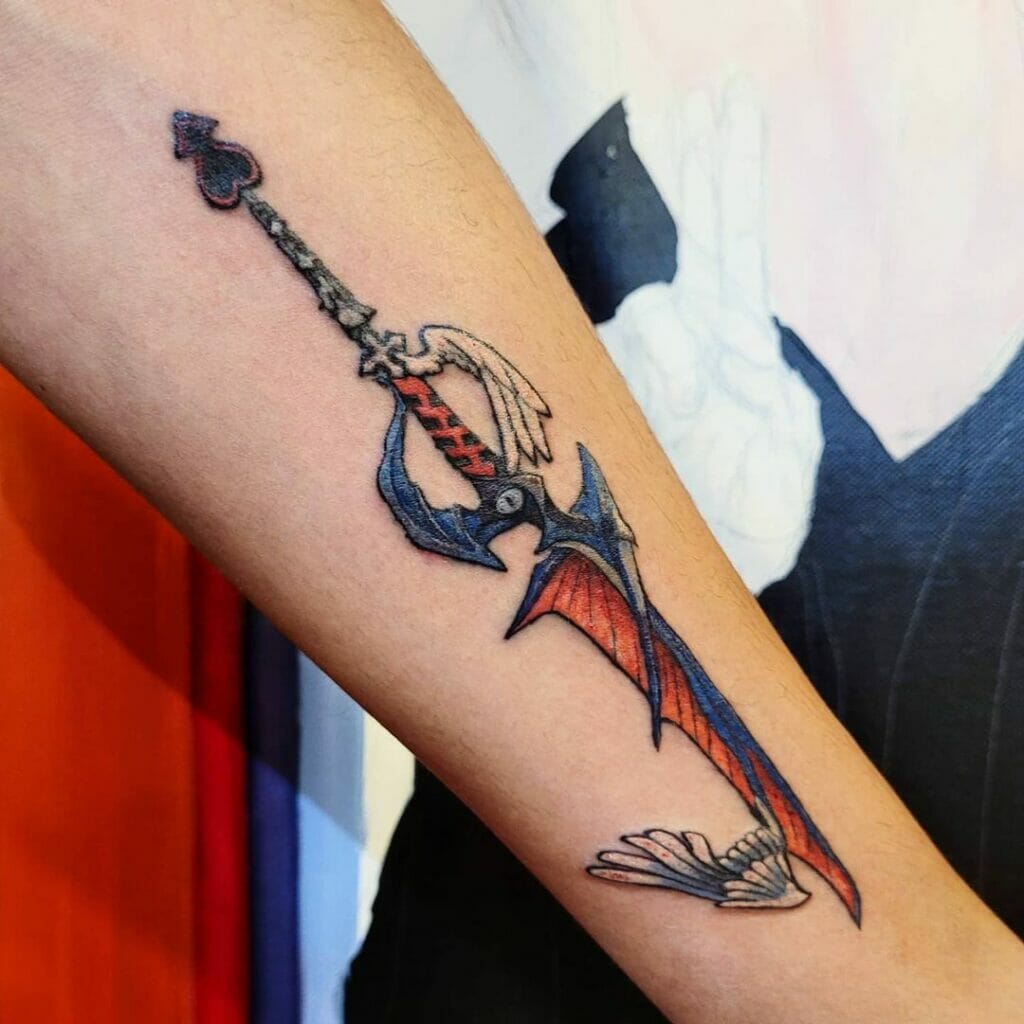 Soul Eater Keyblade Tattoo
