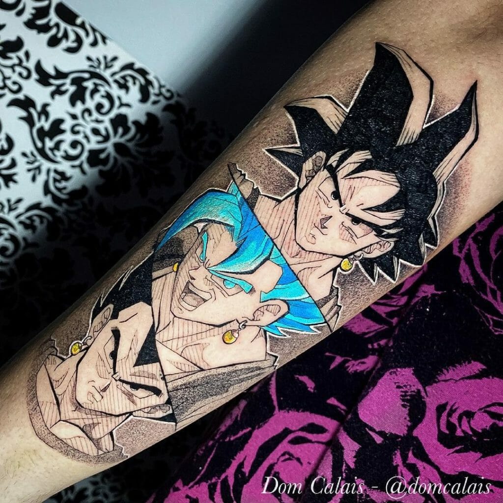 The Archnemesis Goku Tattoo Design