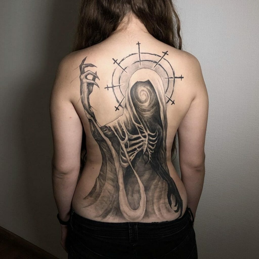 The Innovative Grim Reaper Tattoo Design