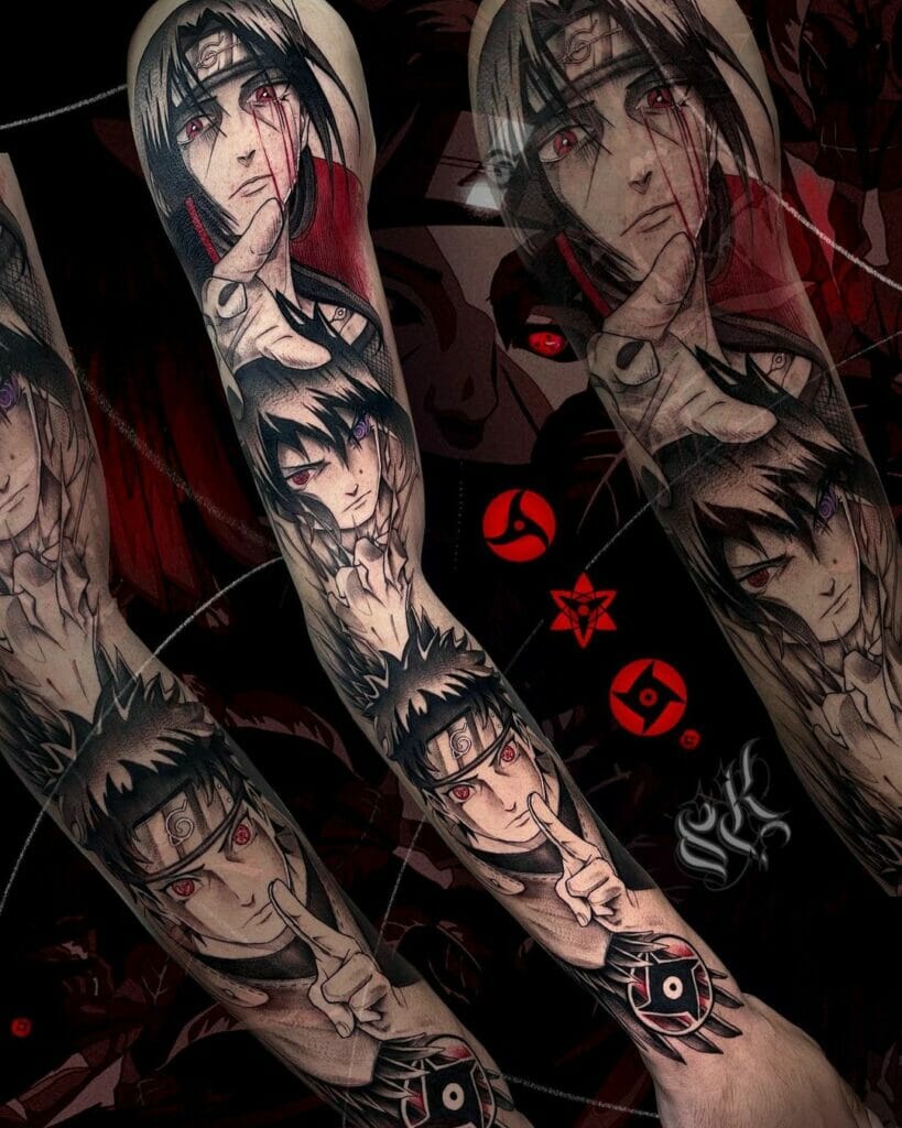 The Itachi X Sasuke X Shisui Tattoo