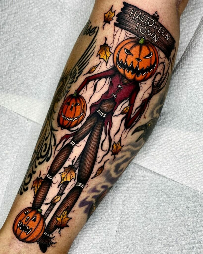 The King Of Pumpkin Tattoos
