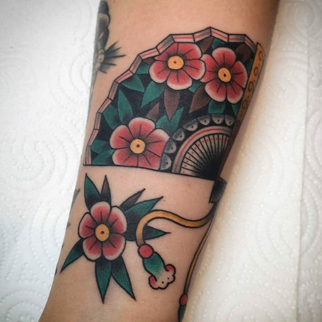 The Traditional Japanese Flower Tattoo