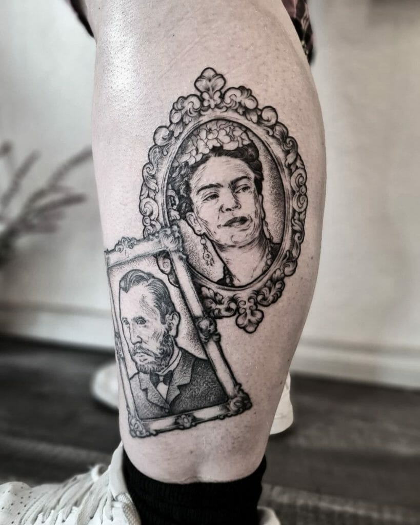 The Van Gogh And Frida Kahlo Tattoo