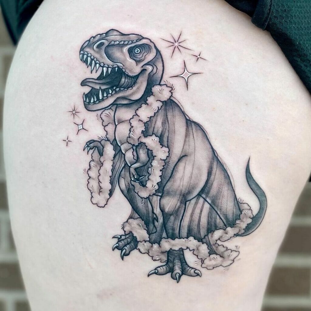 Tyrannosaurus Rex Jurassic Park Tattoo