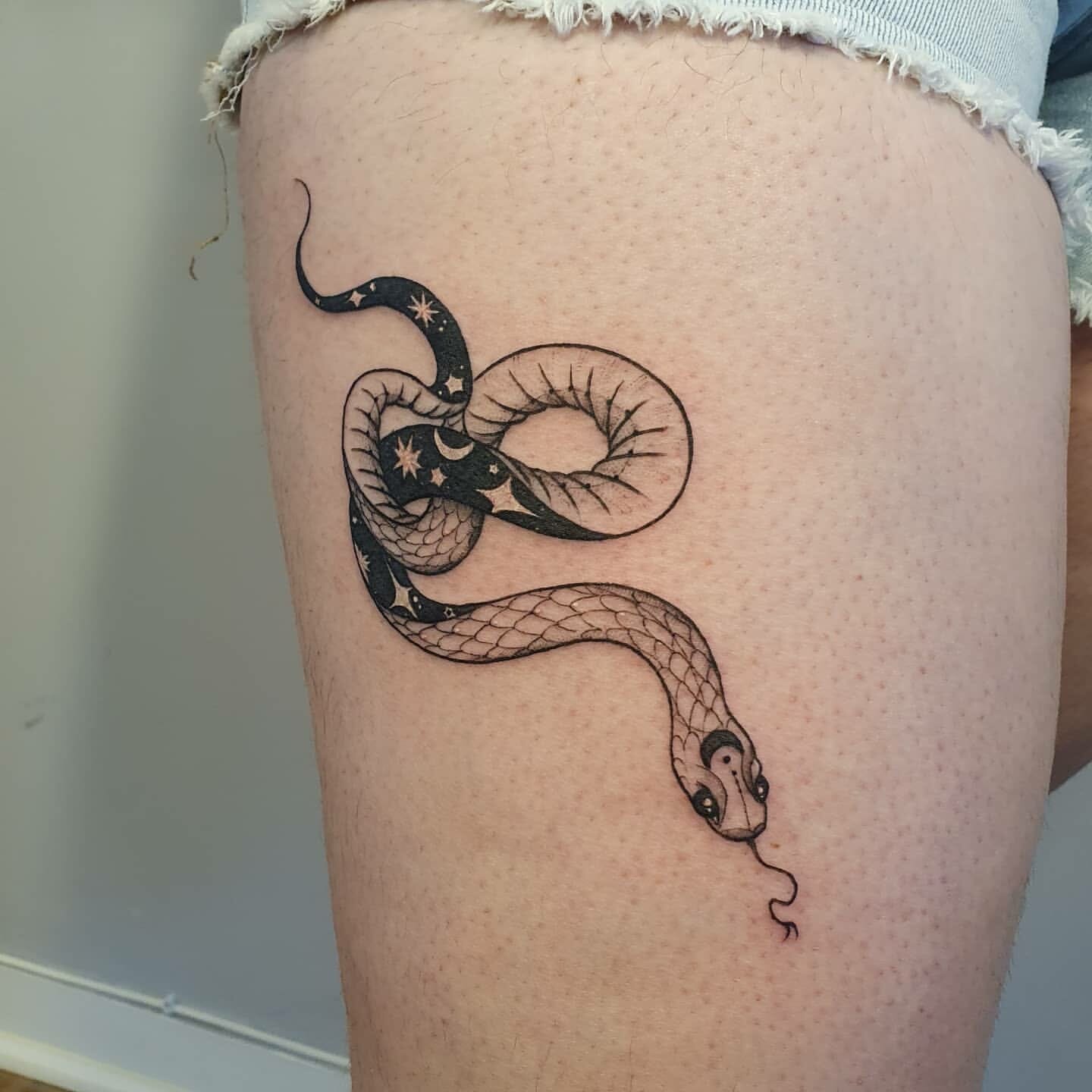 Small Snake Tattoo
