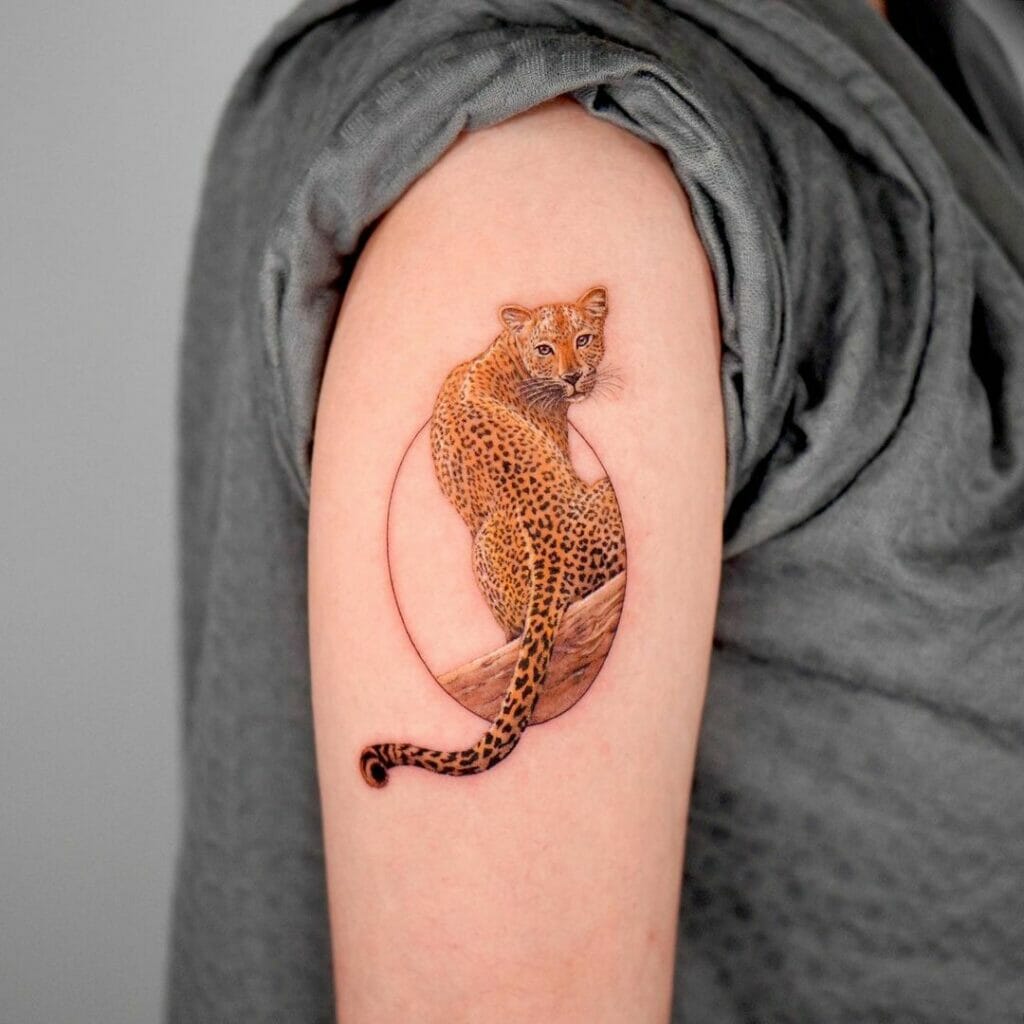 3D Leopard Tattoo