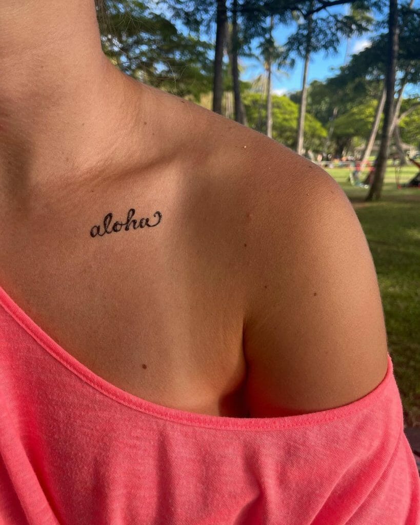 Aloha Tattoo Ideas