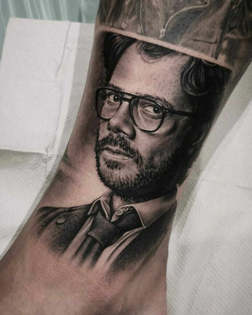 Amazing Black and Grey Realistic Portrait Tattoos