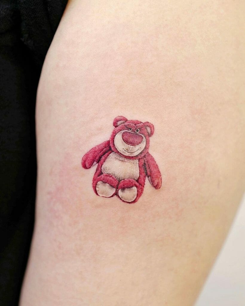 Amazing Lotso Bear Tattoo Designs for Toy Story Fans