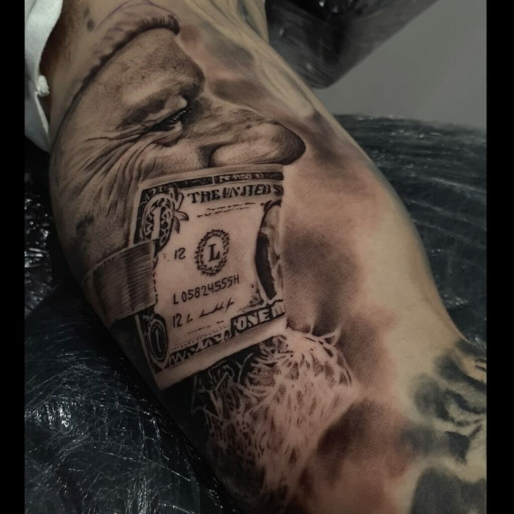 Amazing Moneyed Man Tattoo