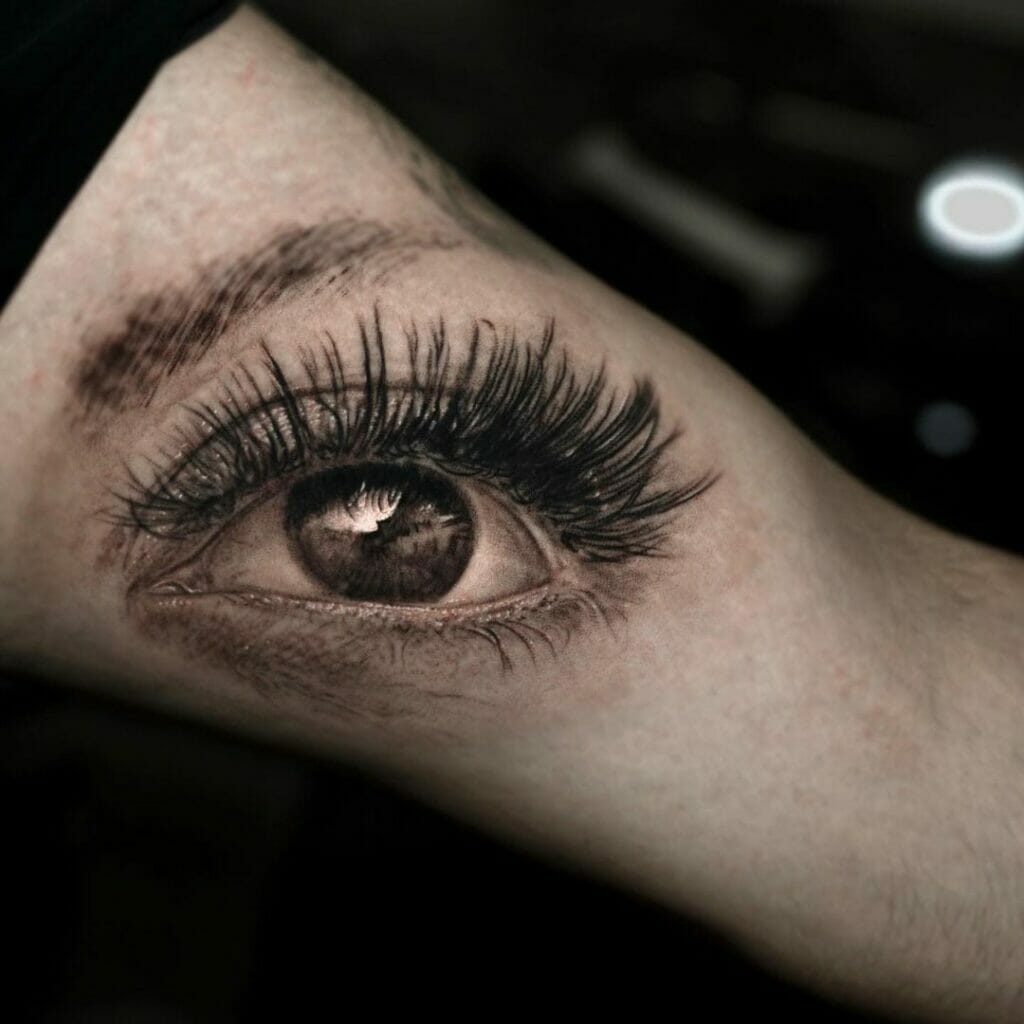 Amazing Photo Realistic Eye Tattoos