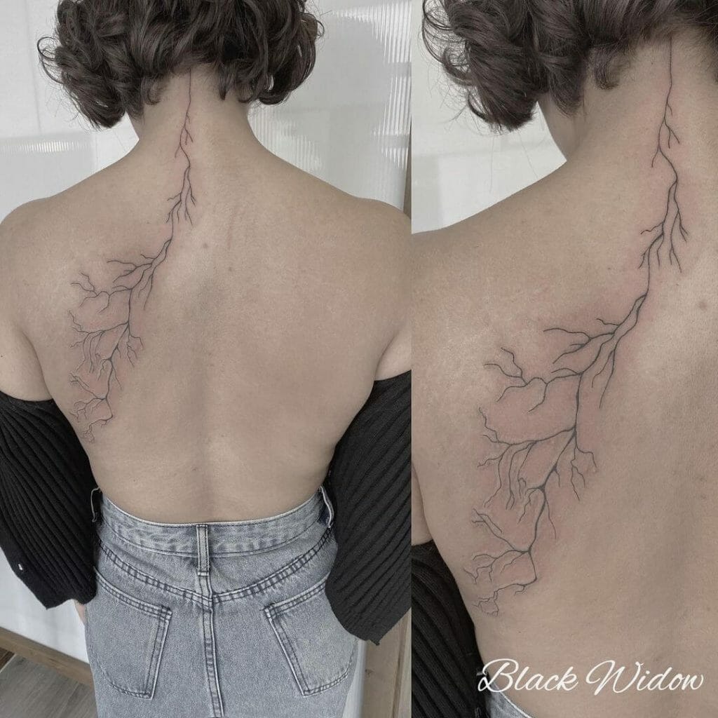 Amazing Roots Tattoo Designs For Your Back