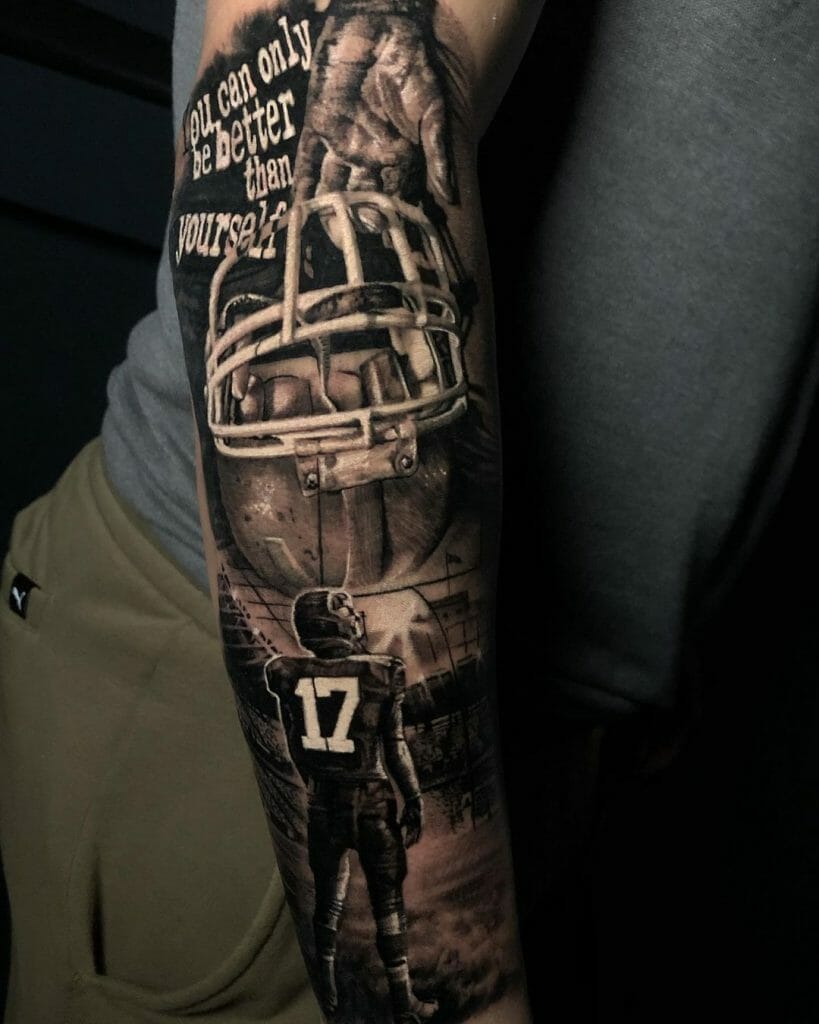 American Football Tattoo