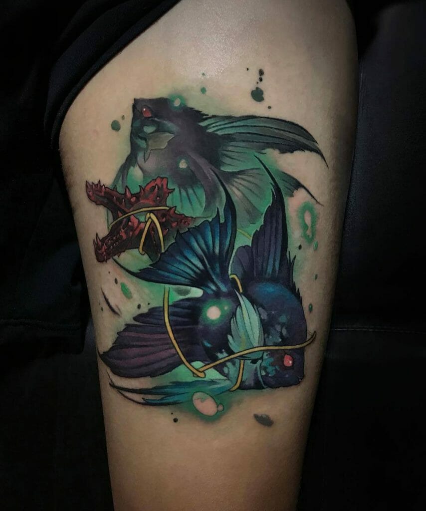 Angel Fish Tattoo
