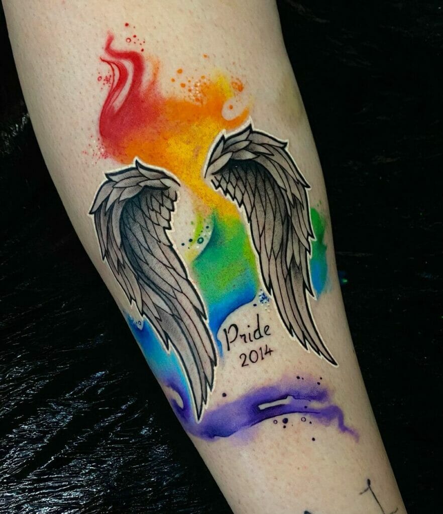 Angel Pride Tattoos