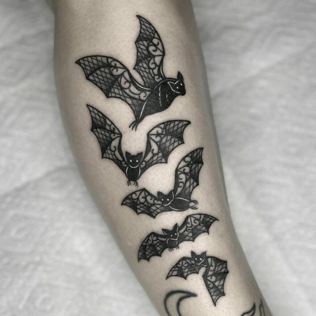 Animal Lace Tattoo Design