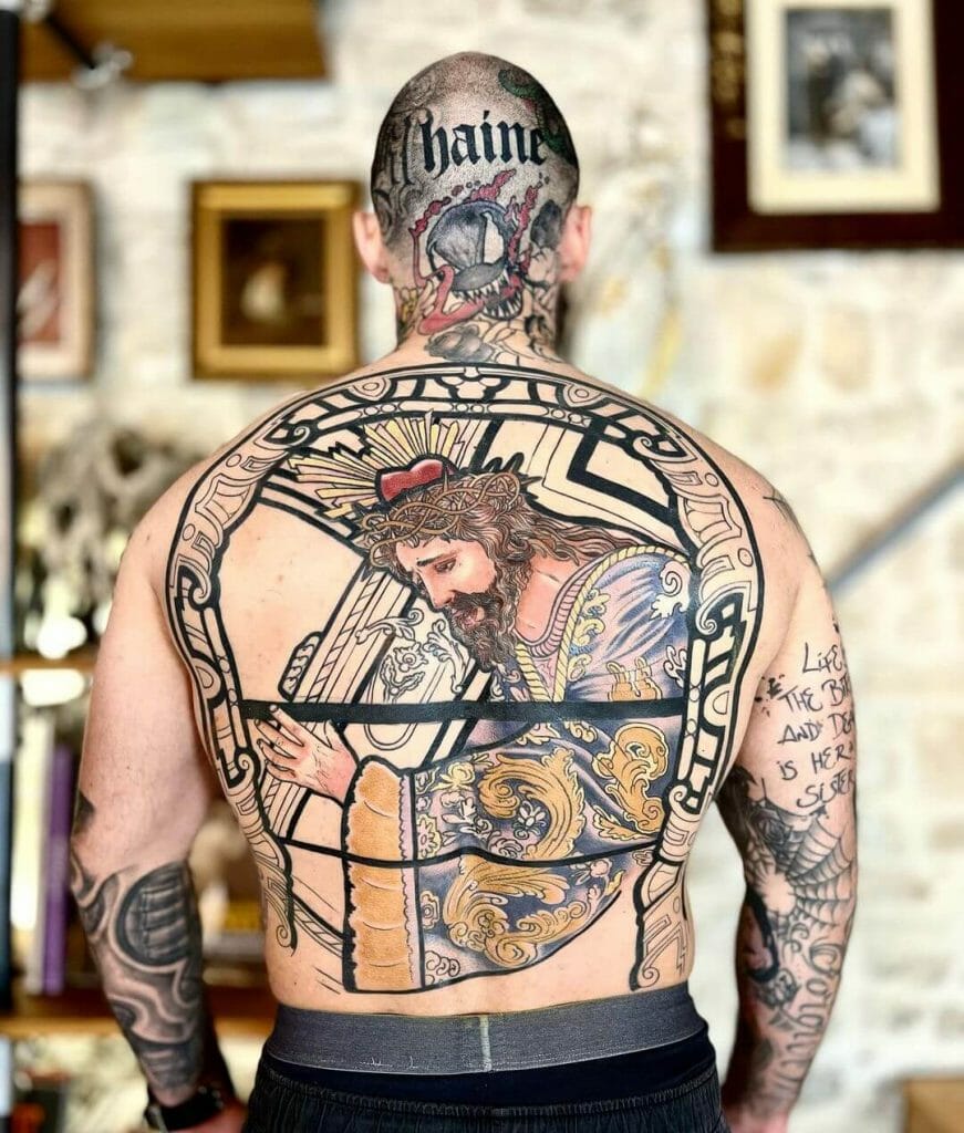 Another Saint Michael Tattoo