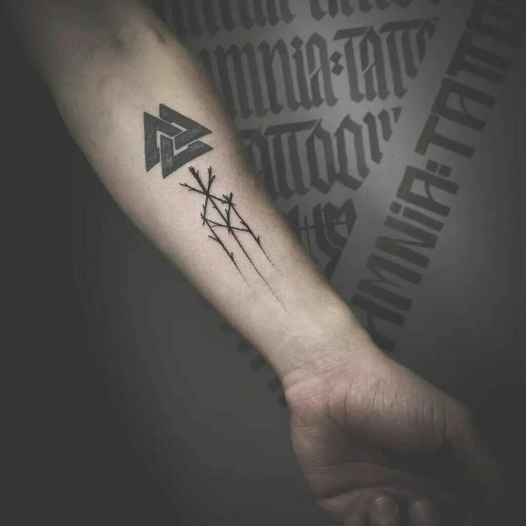 Awesome Runes Tattoos For Norse Mythology Lovers