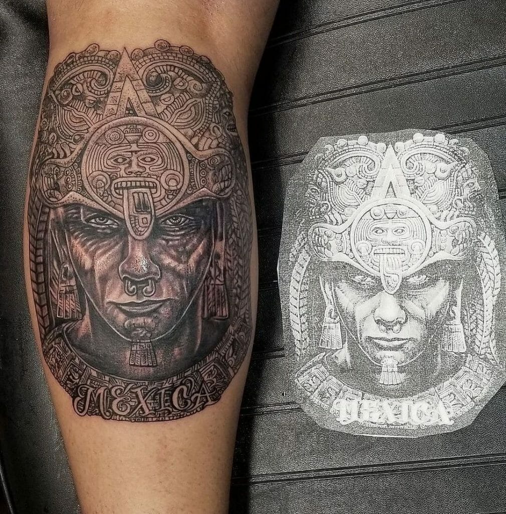 Aztec Warrior Tattoo