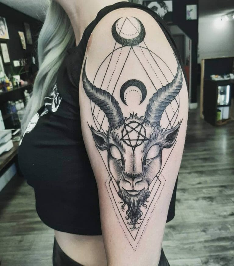 101 Best Satanic Tattoo Ideas You Have To See To Believe!