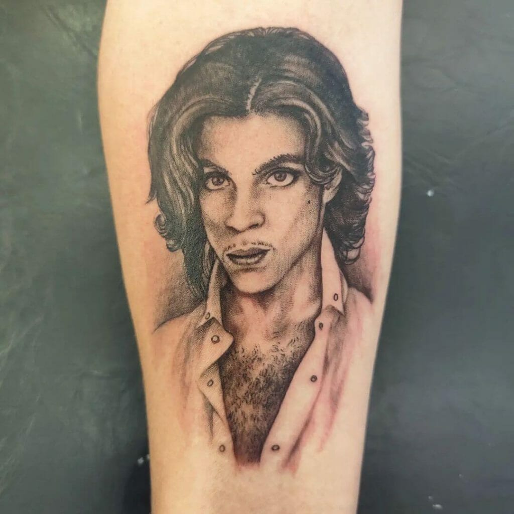 Beautiful Portrait Tattoos Of Prince