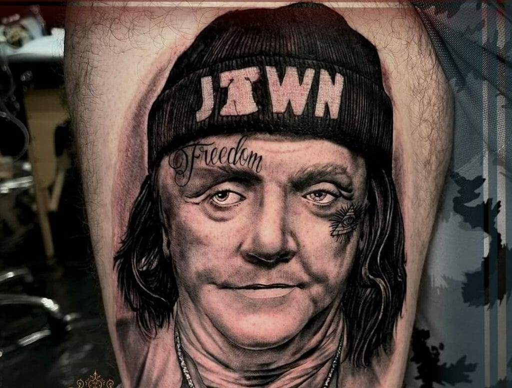 Ben Franklin Tattoo