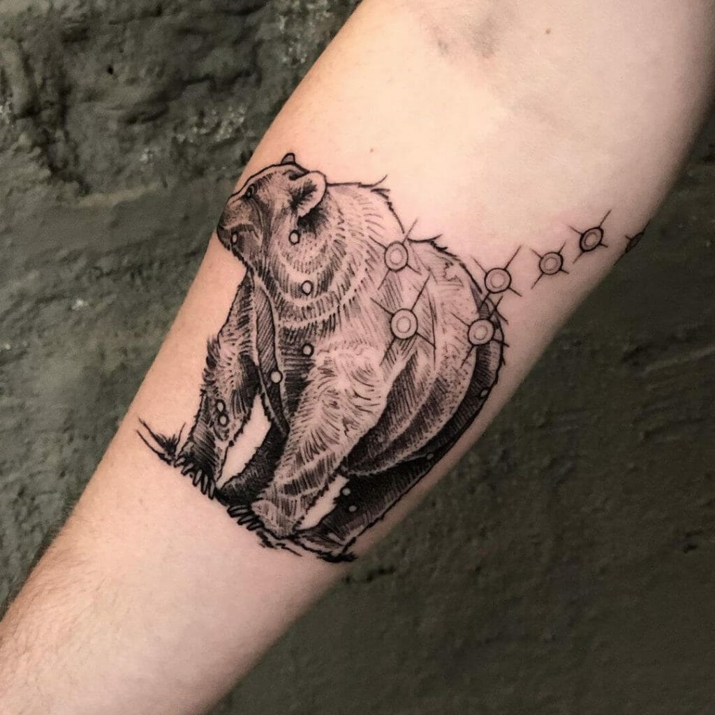 Big Dipper Tattoo With A Bear