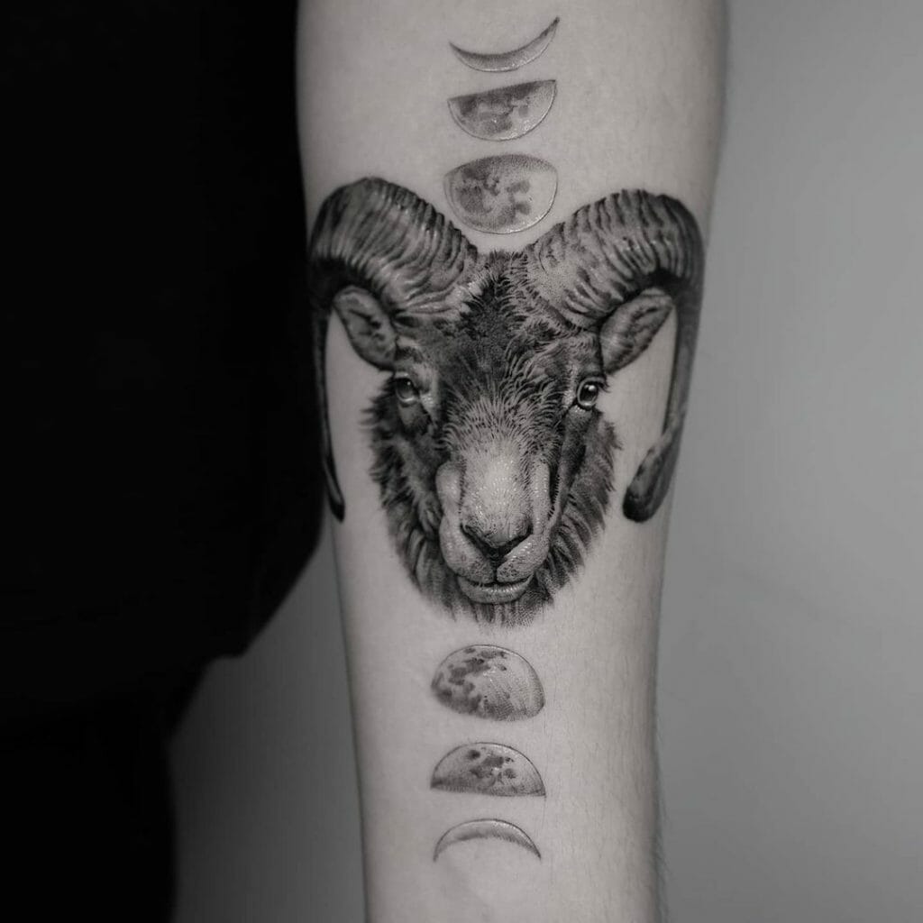 Bighorn Sheep Tattoo