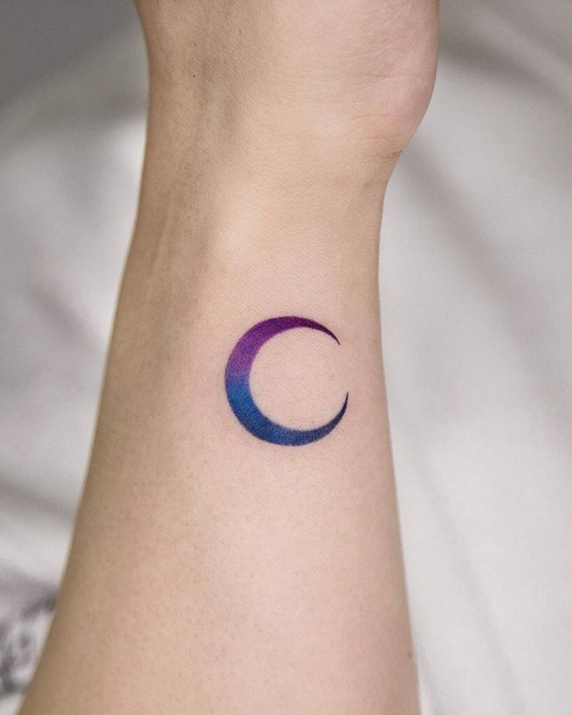 Blue Moon Tattoo Ideas